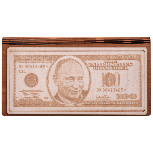 Купить КУПЮРНИЦА "100$ ПУТИН" во Ковылкино фото 2 КУПЮРНИЦА "100$ ПУТИН" во Ковылкино фото 2